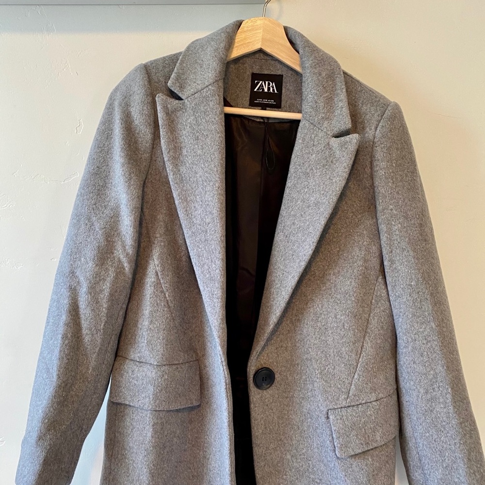 Zara coat (Grey) size S